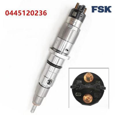 Fuel Injector 0445120236 0445 120 236 0 445 120 236 Compatible With Komatsu S6D114 S6D107 4D107 PC350-7 PC350-8 PC300-8 WA320-6 Cummins PC359-7 QSL9