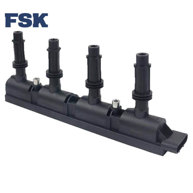 FSK 19005362 Ignition Coil for Buick Chevrolet 12V Black