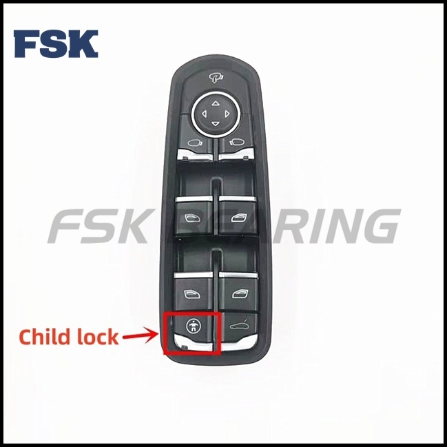 7PP959858MDML For Porsche Cayenne Panamera Glass Window Lift Switch Button