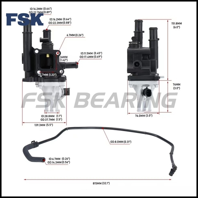 Thermostat 25192228 96984103 55569809 55574685 For Chevrolet Cruze