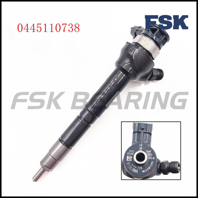 High Precision JAC 2.7L CN5 0445110738 Common Rail Injector 110 Series ABEC-5
