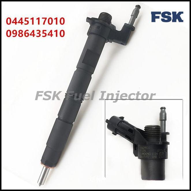 0445117010 High-Efficiency Atomizing Common Rail Fuel Injector, Low Fuel Consumption