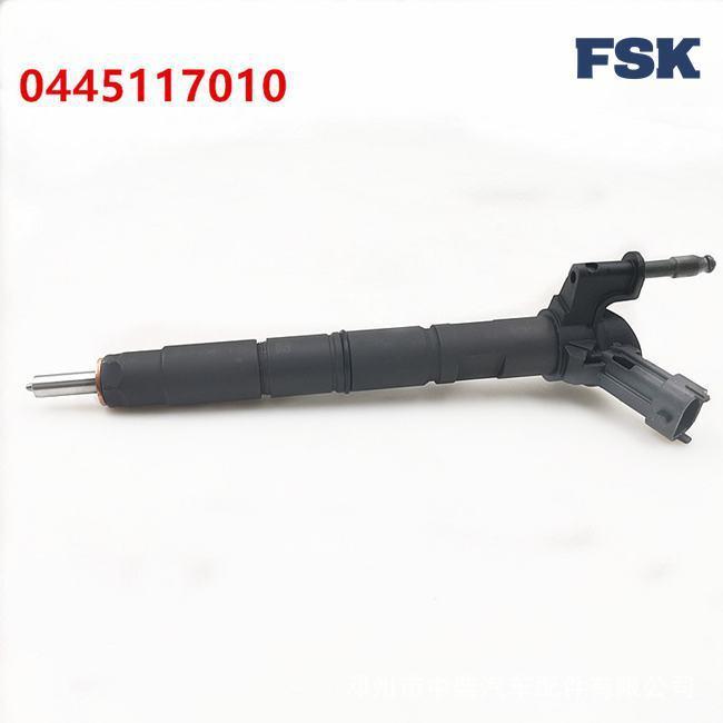 0445117010 High-Efficiency Atomizing Common Rail Fuel Injector, Low Fuel Consumption