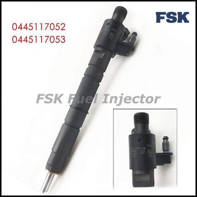 0445117052 High-Efficiency Atomizing Common Rail Fuel Injector, Low Fuel Consumption