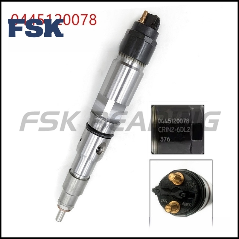 Common Rail Injector 120 Series 0445120078 For Bosch Engine Faw J6 8.6D