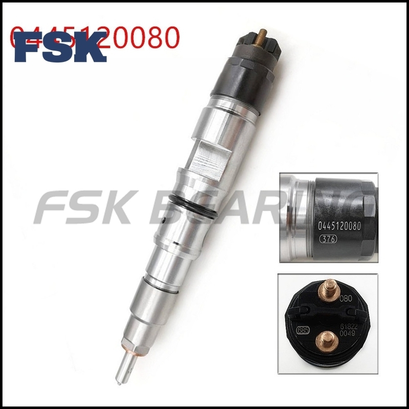 Common Rail Injector 120 Series 0445120080 Fuel Injection Nozzle For Doosan