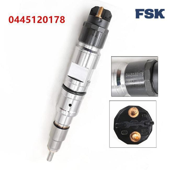 0445120178 Common Rail Diesel Injector 0 445 120 178 Bico Fuel Injector Nozzle 0445 120 178 Compatible For Bosch JAMZ
