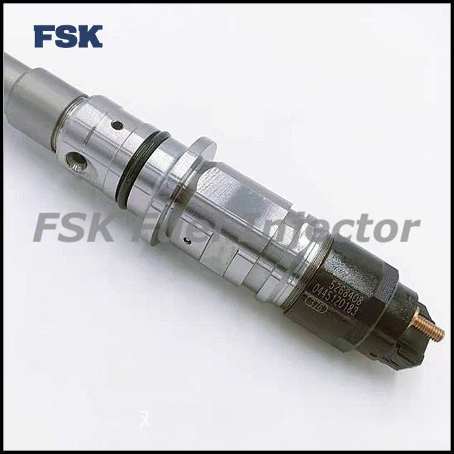 0445120182 Engine Fuel Injection Unit 0 445 120 182 Common Rail Direct Injector Fuel Pump Injection