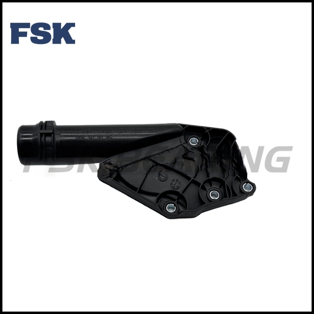 Audi Volkswagen Coolant Flange Thermostat Cover 06E121161T 06E121168