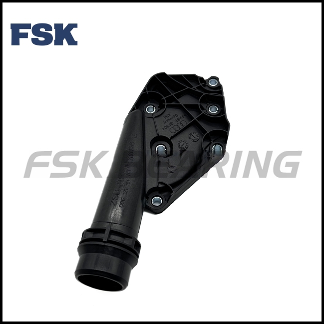 Audi Volkswagen Coolant Flange Thermostat Cover 06E121161T 06E121168