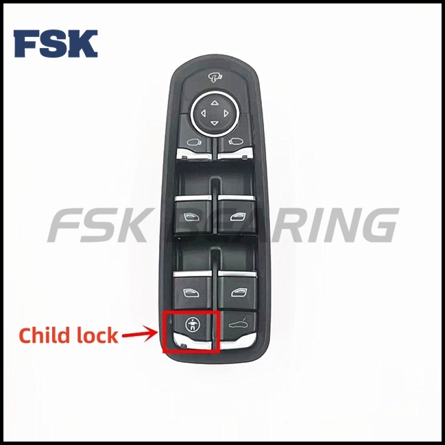 7PP959858MDML For Porsche Cayenne Panamera Glass Window Lift Switch Button