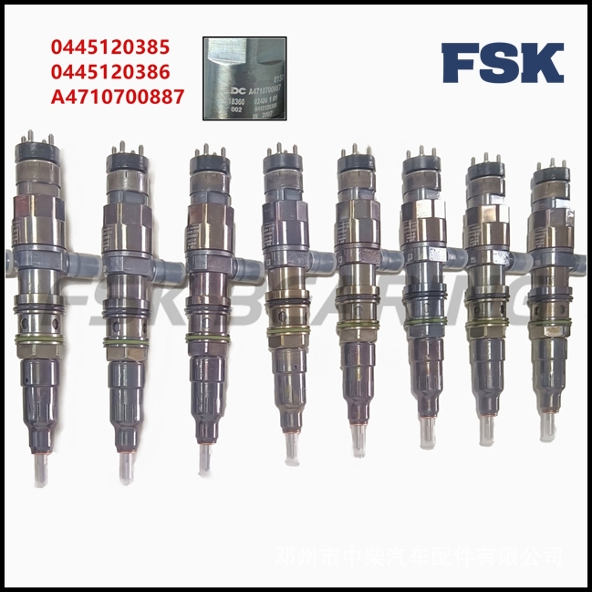 New Bosch Diesel Injector 0445120385 For Mercedes Actros 12.8 2011