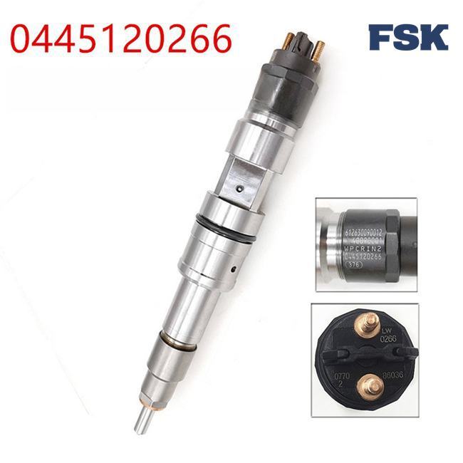 0445120266 Durable Fuel Common Rail Injector For Multiple Engine Brands