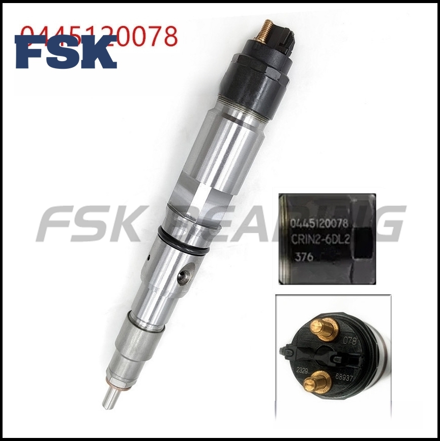 Common Rail Injector 120 Series 0445120078 For Bosch Engine Faw J6 8.6D