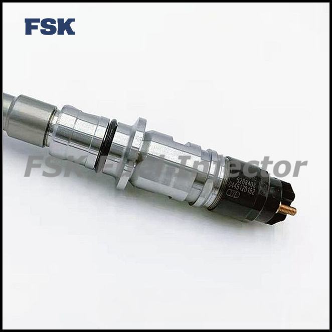 0445120182 Engine Fuel Injection Unit 0 445 120 182 Common Rail Direct Injector Fuel Pump Injection