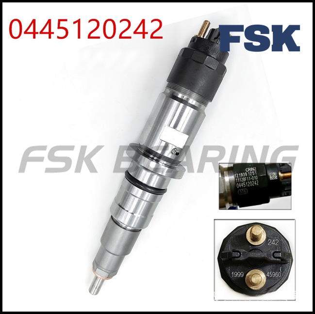Common Rail Fuel Injector 120 Series 0445120242 For Dongfeng Cummins Engine