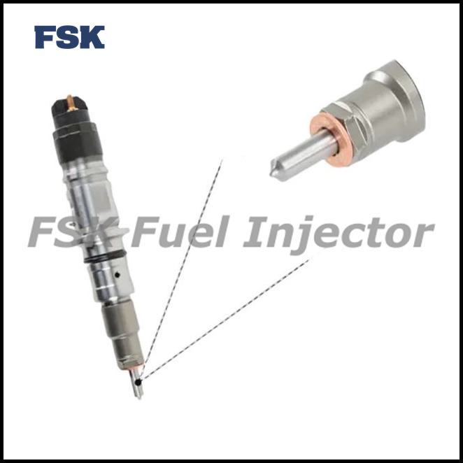 Engine Fuel Injectors 0445120057 Common Rail Injector Tractor Engine Parts
