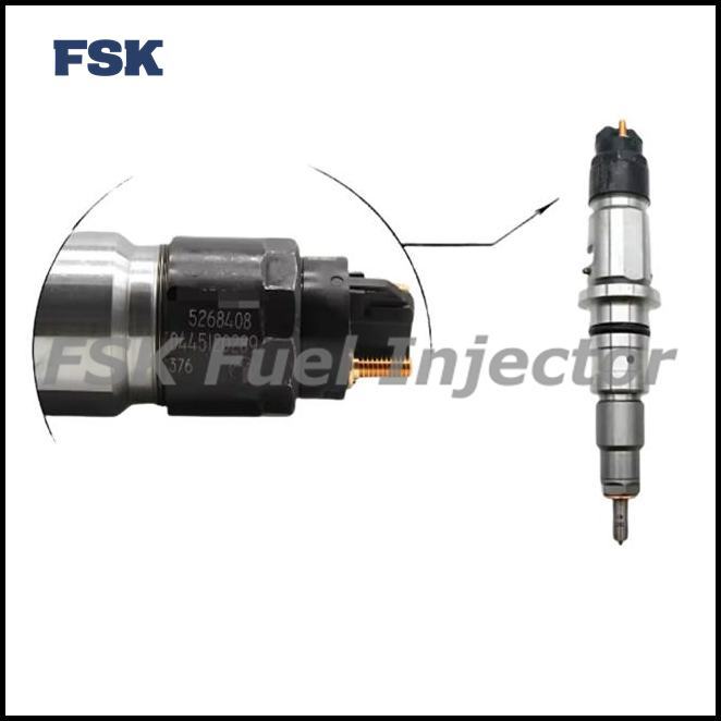 Common Rail Injector 0445120289 5268408 Diesel Engine Injector Parts